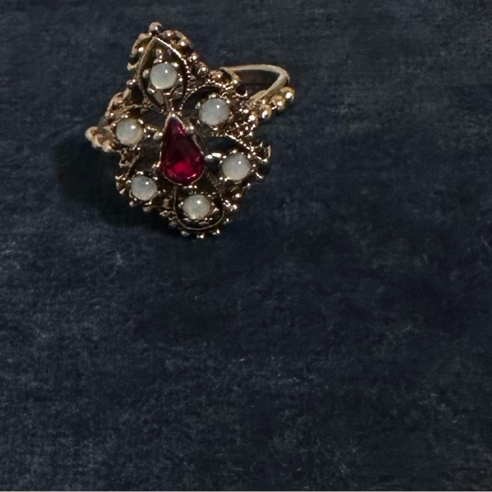 Moonstone ring - Picture 4 of 9